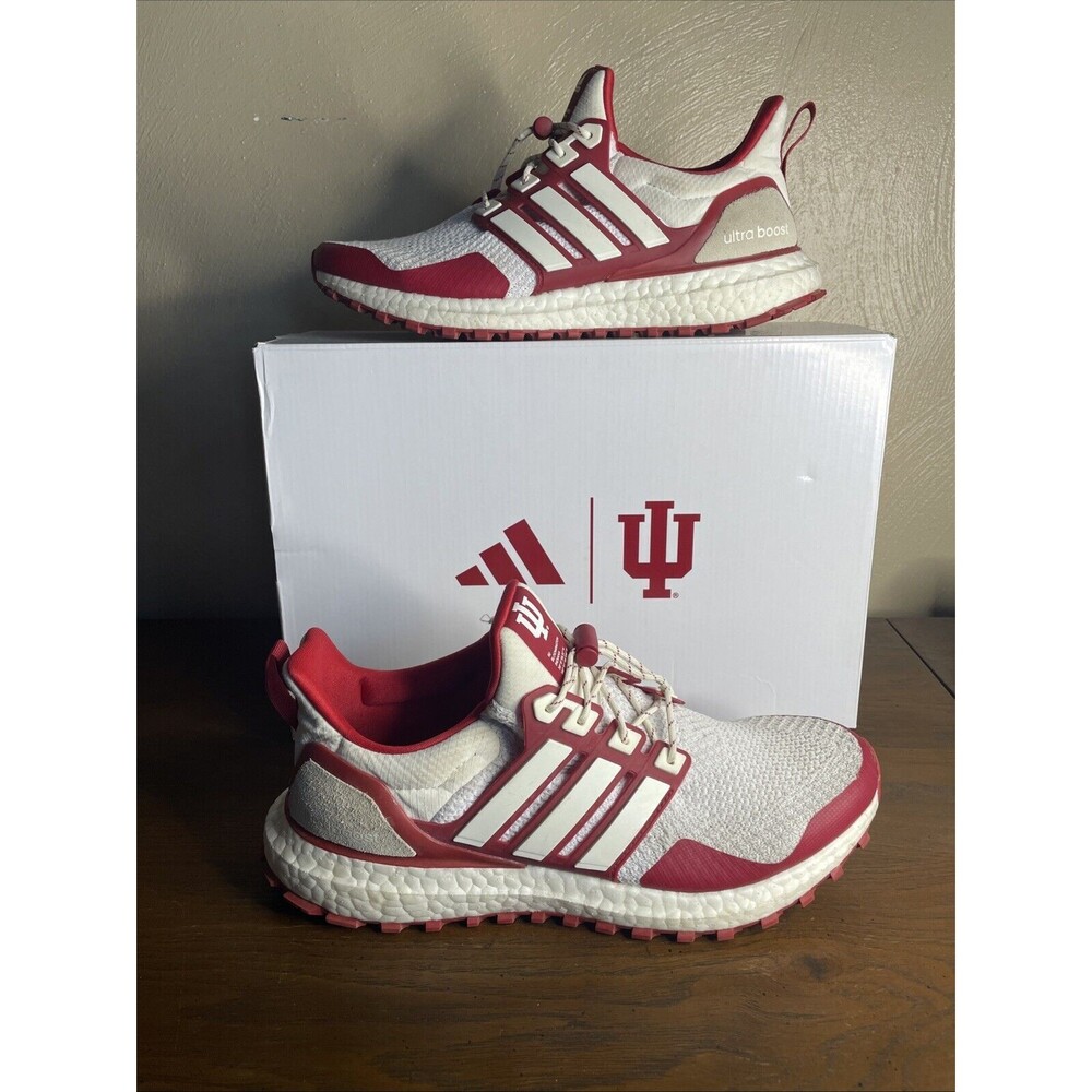 Adidas UltraBoost 1.0 ATR NCAA Pack Indiana Hoosiers Running  Men Sz 7 With Box